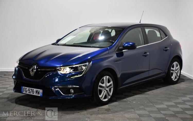 RENAULT MEGANE BUSINESS BLUE DCI 115 EDC BLEU FG-576-MW