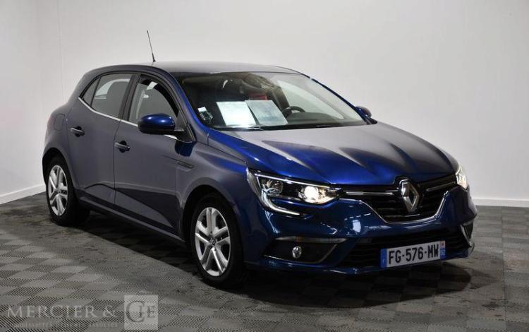 RENAULT MEGANE BUSINESS BLUE DCI 115 EDC BLEU FG-576-MW