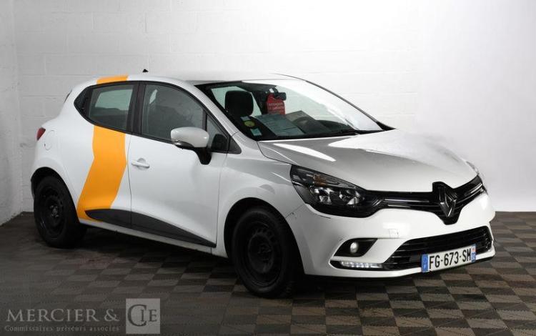 RENAULT CLIO STE AIR MEDIANAV DCI 90 BLANC FG-673-SM