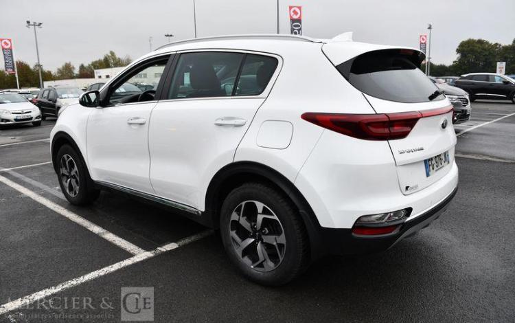 KIA SPORTAGE 1,6 CRDI 115CH ISG 4X2 BVM6 DESIGN BLANC FG-976-JK