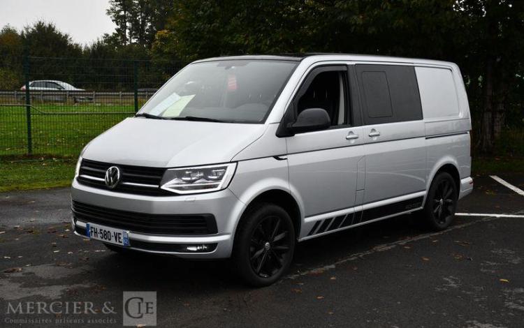 VOLKSWAGEN TRANSPORTER T6 2,0 TDI 204CH DSG EDITION CAB APPR 6PL GRIS FH-580-VE