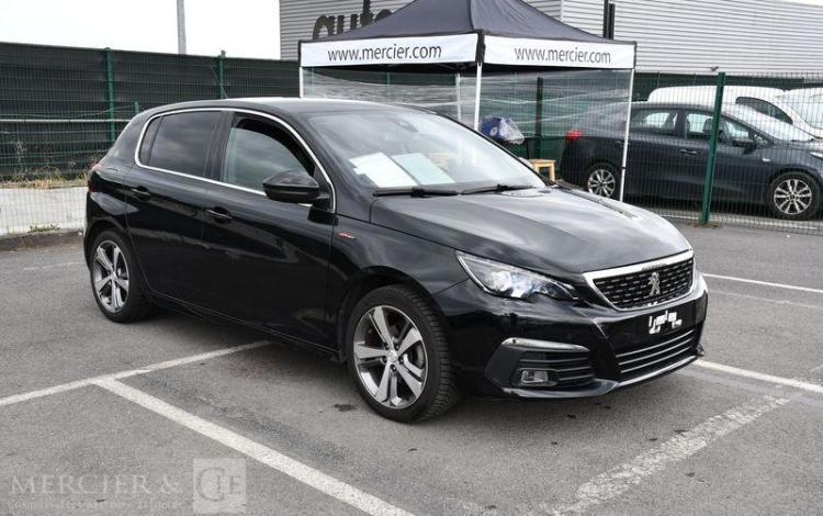 PEUGEOT 308 1,5 BLUEHDI 130 S&S GT LINE pour pieces sans carte grise vente à pro NOIR FJ-831-TN