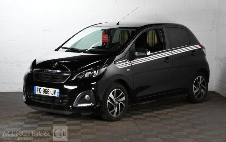 PEUGEOT 108 VTI 72 COLLECTION S&S 85 NOIR FK-966-JV