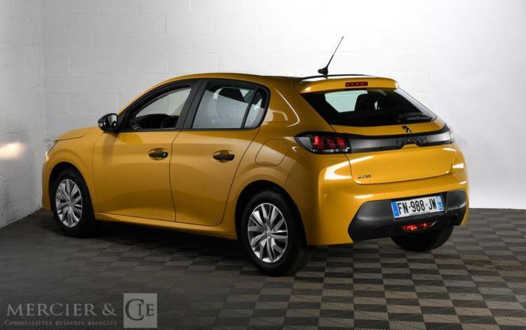 PEUGEOT 208 1,2 PURE TECH JAUNE FN-988-JW