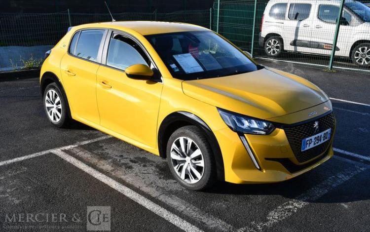 PEUGEOT e-208 ACTIVE 136CH JAUNE FP-294-BQ