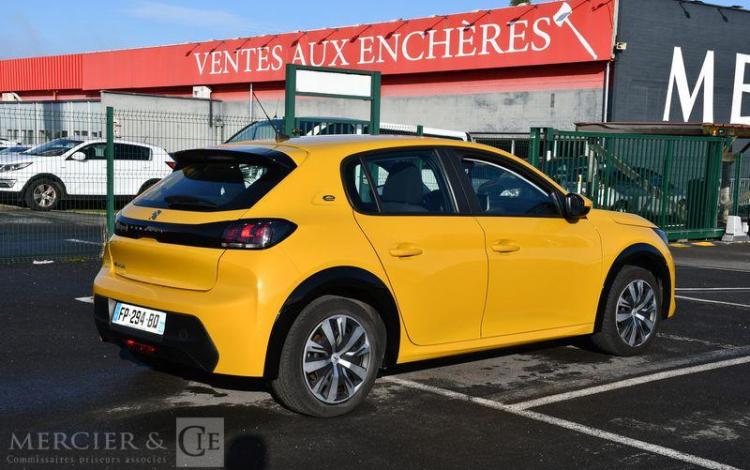 PEUGEOT e-208 ACTIVE 136CH JAUNE FP-294-BQ