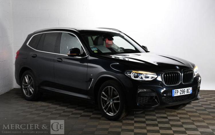 BMW SERIE X3 S DRIVE 18D M SPORT NOIR FP-296-AC