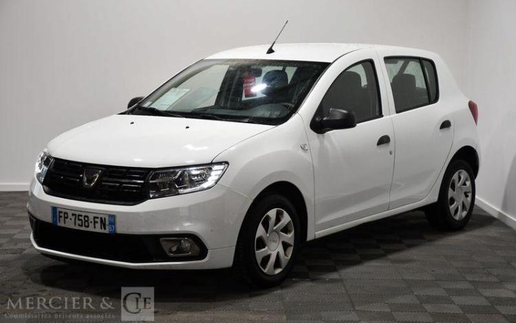 DACIA SANDERO ESSENTIEL SCE 75 BLANC FP-758-FN