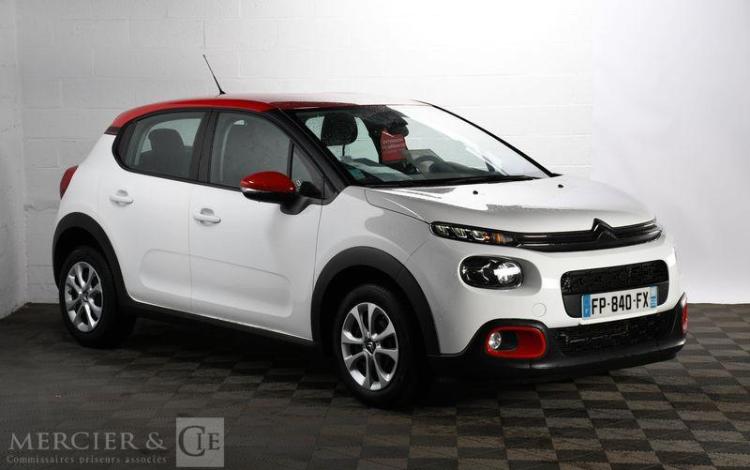 CITROEN C3 PURE TECH 82CH FEEL BUSINESS BLANC FP-840-FX