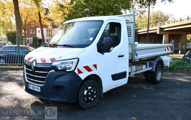 RENAULT MASTER CHASSIS SIMPLE CABINE RJ 3500 PAF DCI 130 BLANC FP-889-PN