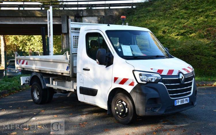 RENAULT MASTER CHASSIS SIMPLE CABINE RJ 3500 PAF DCI 130 BLANC FP-889-PN