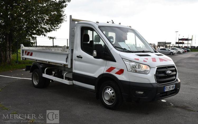 FORD TRANSIT BENNE 2T CCB P350 L2 2.0 ECOB 170CH TB BLANC FS-291-HR