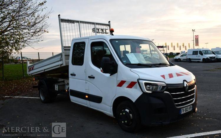 RENAULT MASTER DBLE CAB GCF PR RJ3500 L4 DCI 130 BLANC FV-603-VP