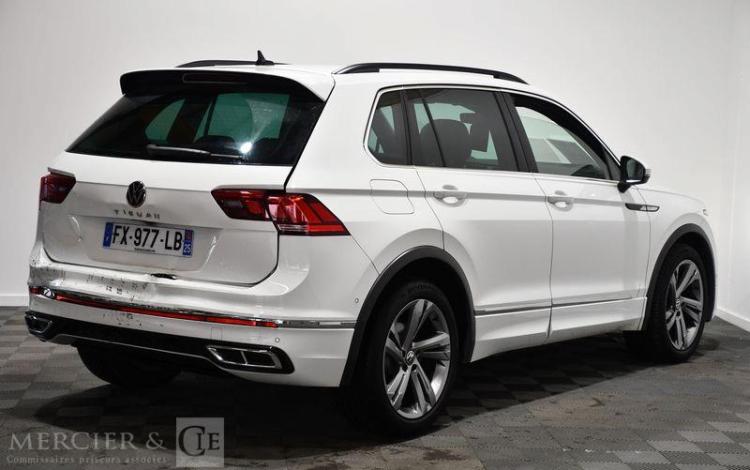 VOLKSWAGEN TIGUAN 2,0 TDI 150CH DSG7 R-LINE BLANC FX-977-LB