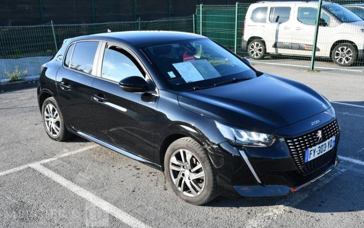 PEUGEOT 208 STYLE PURE TECH 75 S&S NOIR FY-303-YQ