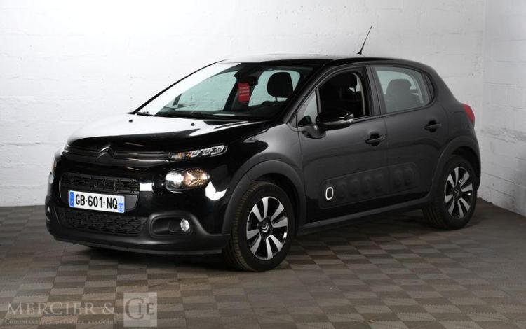 CITROEN C3 1.2 PURETECH 80CH SHINE NOIR GB-601-NQ