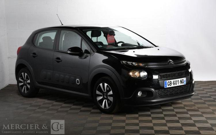 CITROEN C3 1.2 PURETECH 80CH SHINE NOIR GB-601-NQ