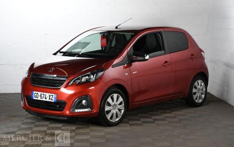 PEUGEOT 108 VTI 72 STYLE S&S ROUGE GD-674-XZ