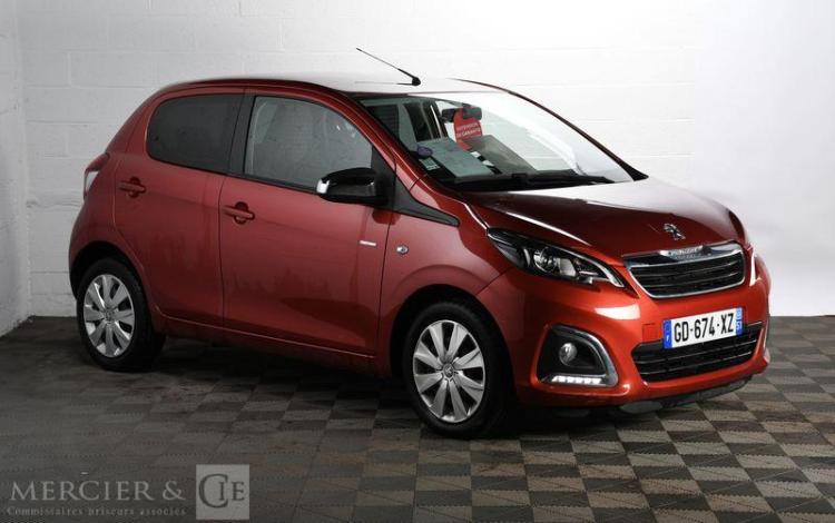 PEUGEOT 108 VTI 72 STYLE S&S ROUGE GD-674-XZ