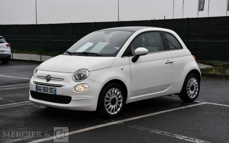 FIAT 500 1,2 LOUNGE BLANC GG-352-SC