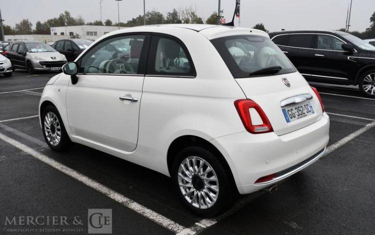 FIAT 500 1,2 LOUNGE BLANC GG-352-SC