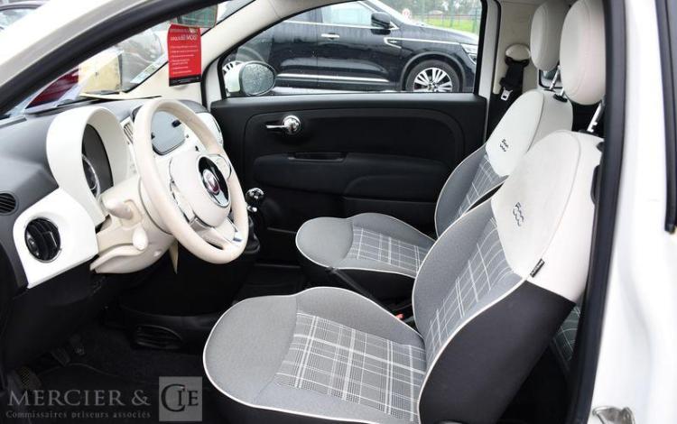 FIAT 500 1,2 LOUNGE BLANC GG-352-SC