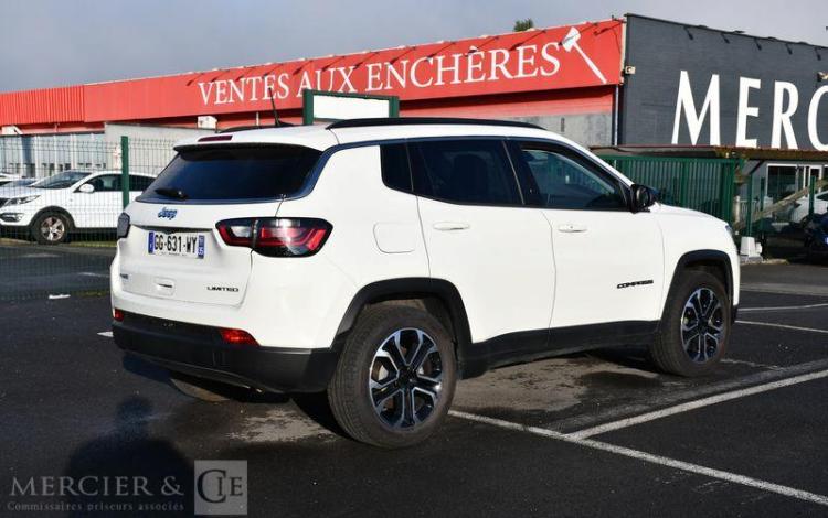 JEEP COMPASS 1,3 TURBO T4 BLANC GG-631-WY