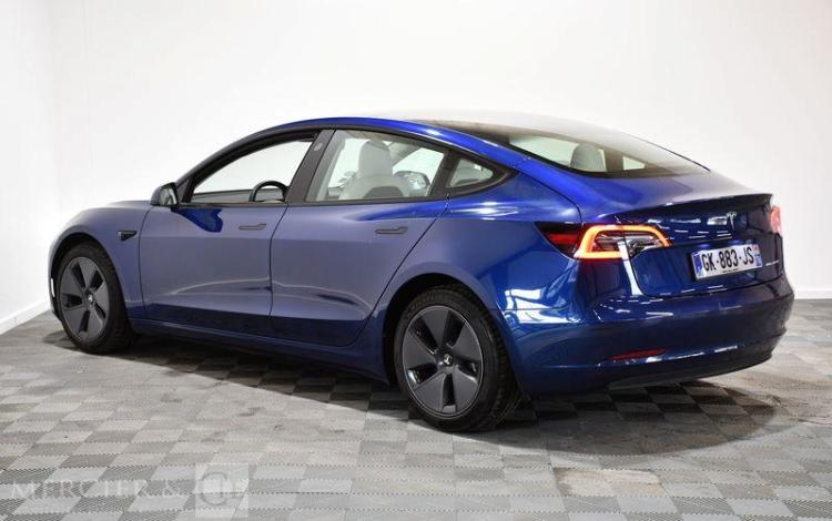 TESLA MODEL 3 GDE AUTO 4M BLEU GK-883-JS