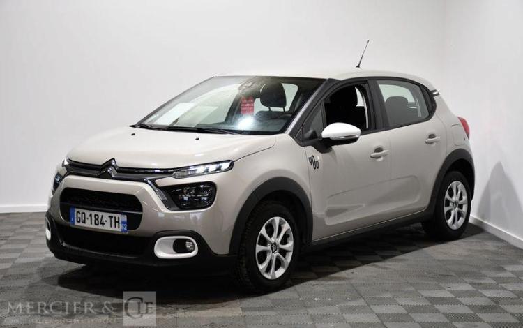 CITROEN C3 PURE TECH 83 S&S YOU BEIGE GQ-184-TH