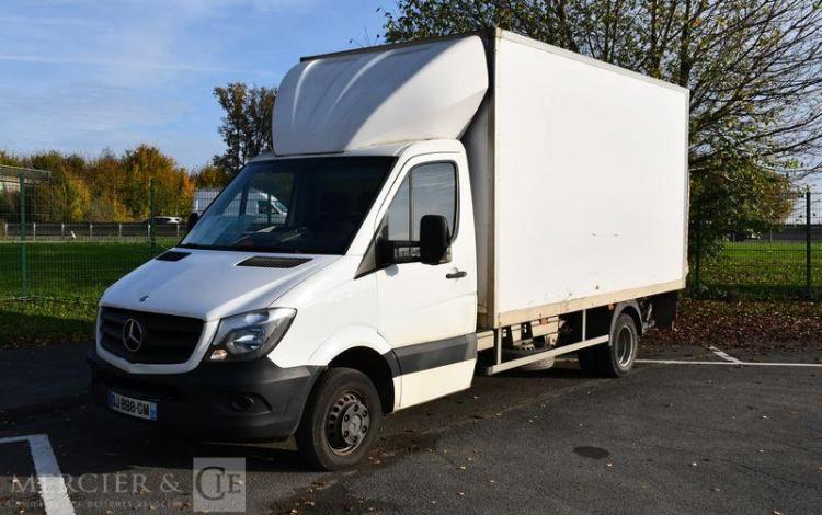 MERCEDES SPRINTER 513 CAISSE DEMENAGMT HAYON BLANC DJ-898-GM