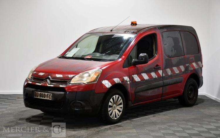 CITROEN BERLINGO 20 L1 HDI75 BUSINESS ROUGE DJ-940-FC