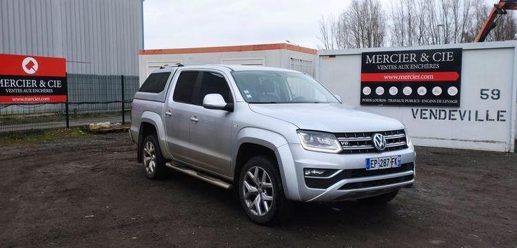 VOLKSWAGEN AMAROK 3.0 V6 TDI 224CV – AN 2017 – 161438 KM GRIS EP-287-FK