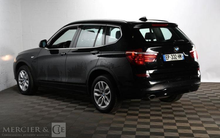 BMW X3 1,8 D 150 LOUNGE PLUS S DRIVE BVA NOIR EP-332-HM