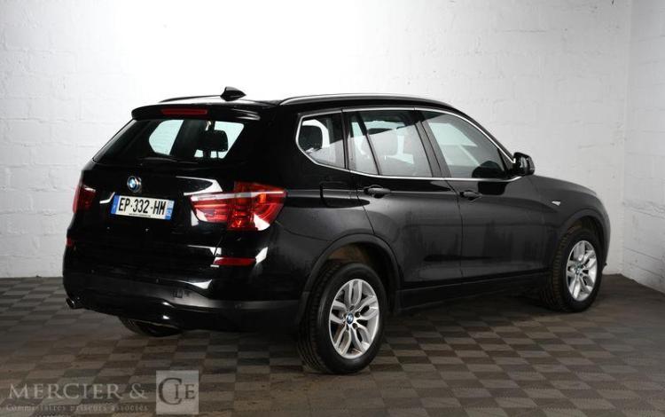 BMW X3 1,8 D 150 LOUNGE PLUS S DRIVE BVA NOIR EP-332-HM