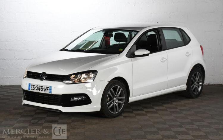 VOLKSWAGEN POLO 1,4 TDI 90CH DSG7 uniquement vente à pro car immo police BLANC ES-366-WF