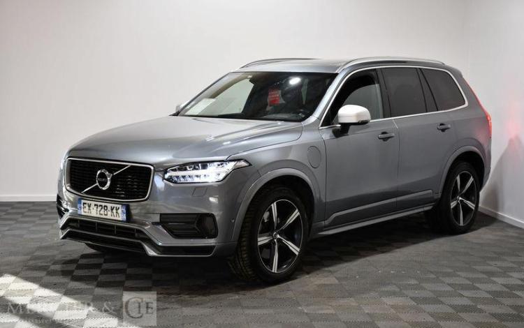 VOLVO XC90 T8 R-DESIGN PHEV HYBRID GRIS EX-728-KK