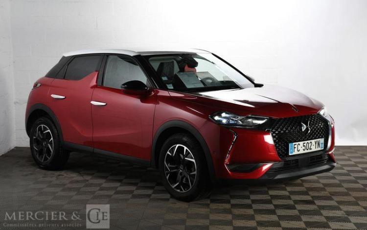 DS DS3 CROSSBACK 1,2 PURETECH 155CH SO CHIC BVA ROUGE FC-502-YN