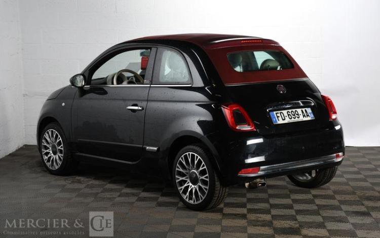 FIAT 500 CABRIOLET 1,2 70CH LOUNGE S&S NOIR FD-699-AA