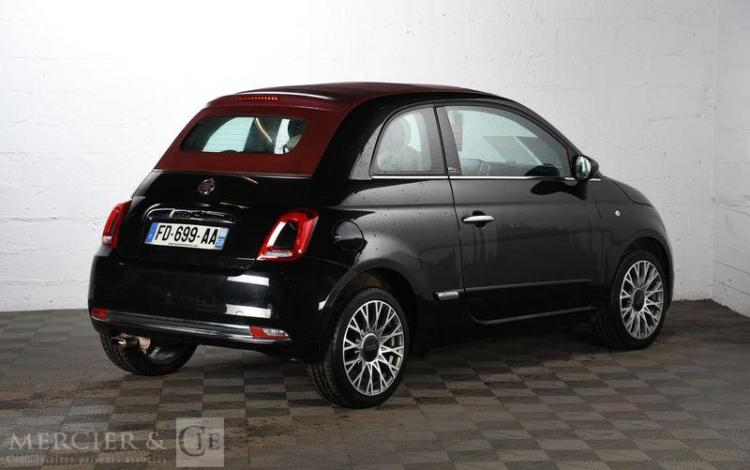 FIAT 500 CABRIOLET 1,2 70CH LOUNGE S&S NOIR FD-699-AA