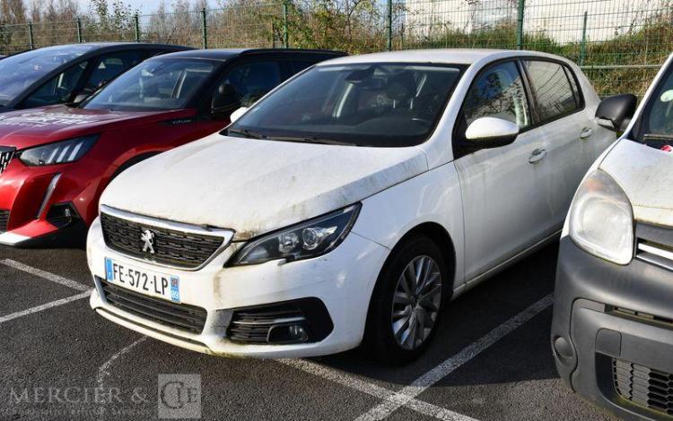 PEUGEOT 308 AFF PREMIUM PACK BLUEHDI BLANC FE-572-LP