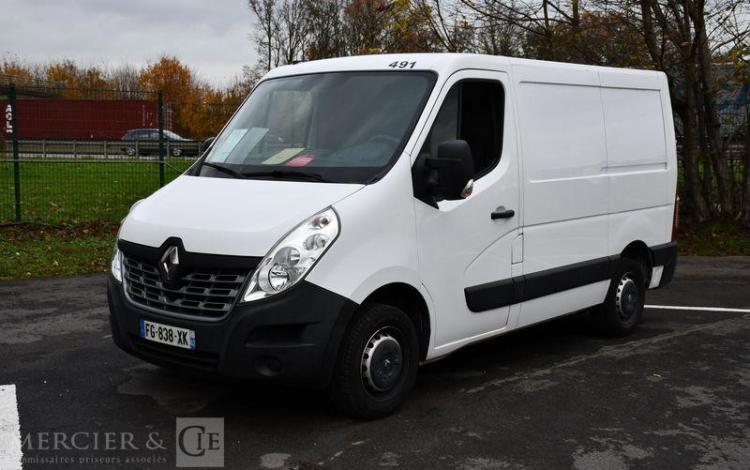 RENAULT MASTER L1H1 F2800 DCI 110 BLANC FG-838-XK