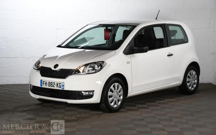 SKODA CITIGO 1,0 MPI 60CH ACTIVE BLANC FH-882-KG