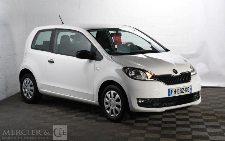 SKODA CITIGO 1,0 MPI 60CH ACTIVE BLANC FH-882-KG