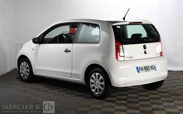 SKODA CITIGO 1,0 MPI 60CH ACTIVE BLANC FH-882-KG