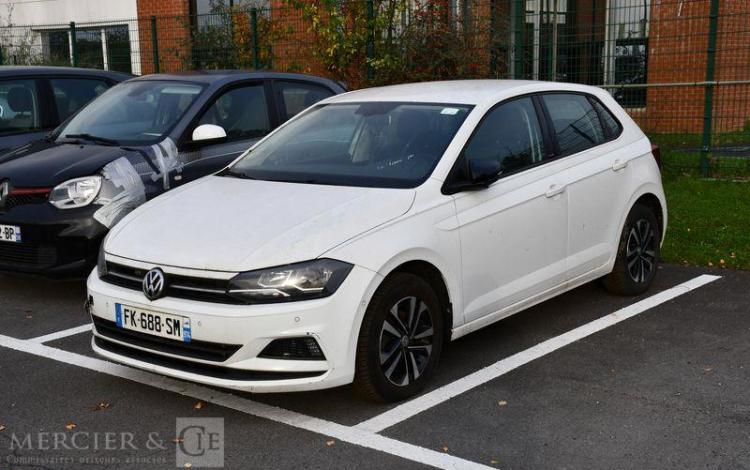 VOLKSWAGEN POLO 1,6 TDI 95 IQ.DRIVE BLANC FK-688-SM