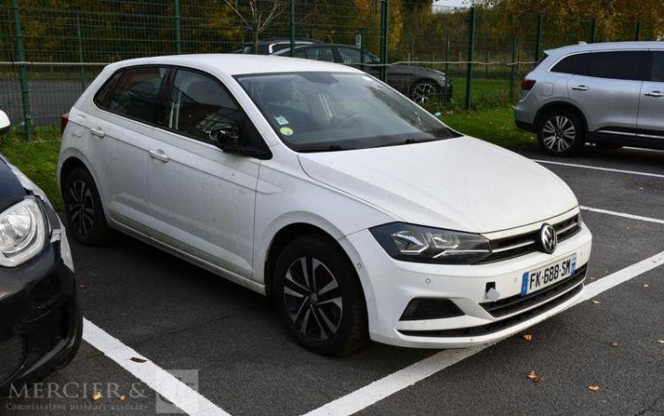 VOLKSWAGEN POLO 1,6 TDI 95 IQ.DRIVE BLANC FK-688-SM