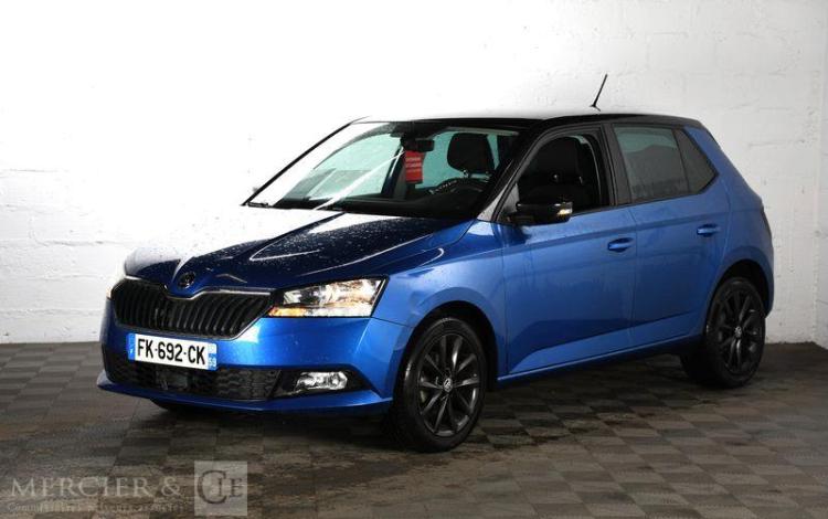 SKODA FABIA BUS/DRIVE 1,0 MPI 60CH BVM5 EDITION BLEU FK-692-CK