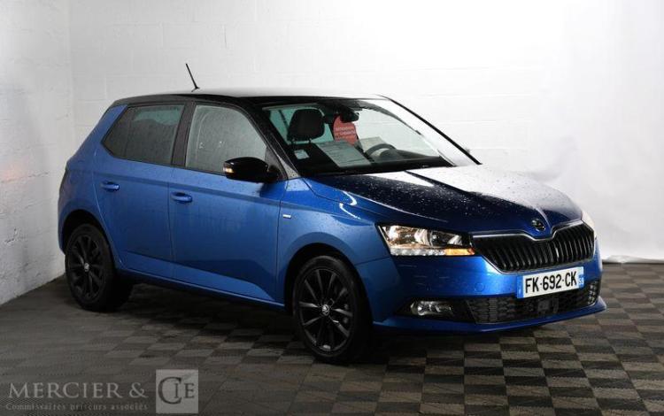 SKODA FABIA BUS/DRIVE 1,0 MPI 60CH BVM5 EDITION BLEU FK-692-CK