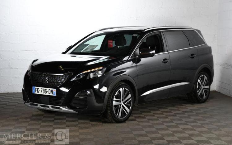 PEUGEOT 5008 2,0 BLUEHDI 180 GT NOIR FK-786-DN