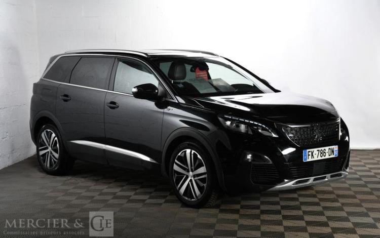 PEUGEOT 5008 2,0 BLUEHDI 180 GT NOIR FK-786-DN